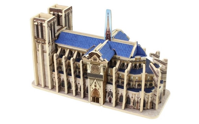 Robotime 3D Wooden Puzzle Notre Dame de Paris